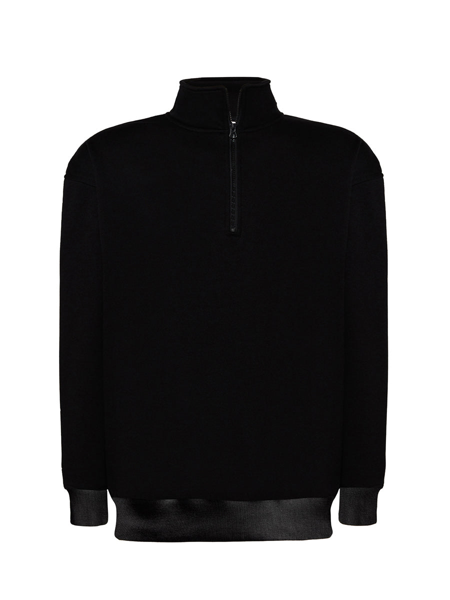 Felpa Mezza Zip