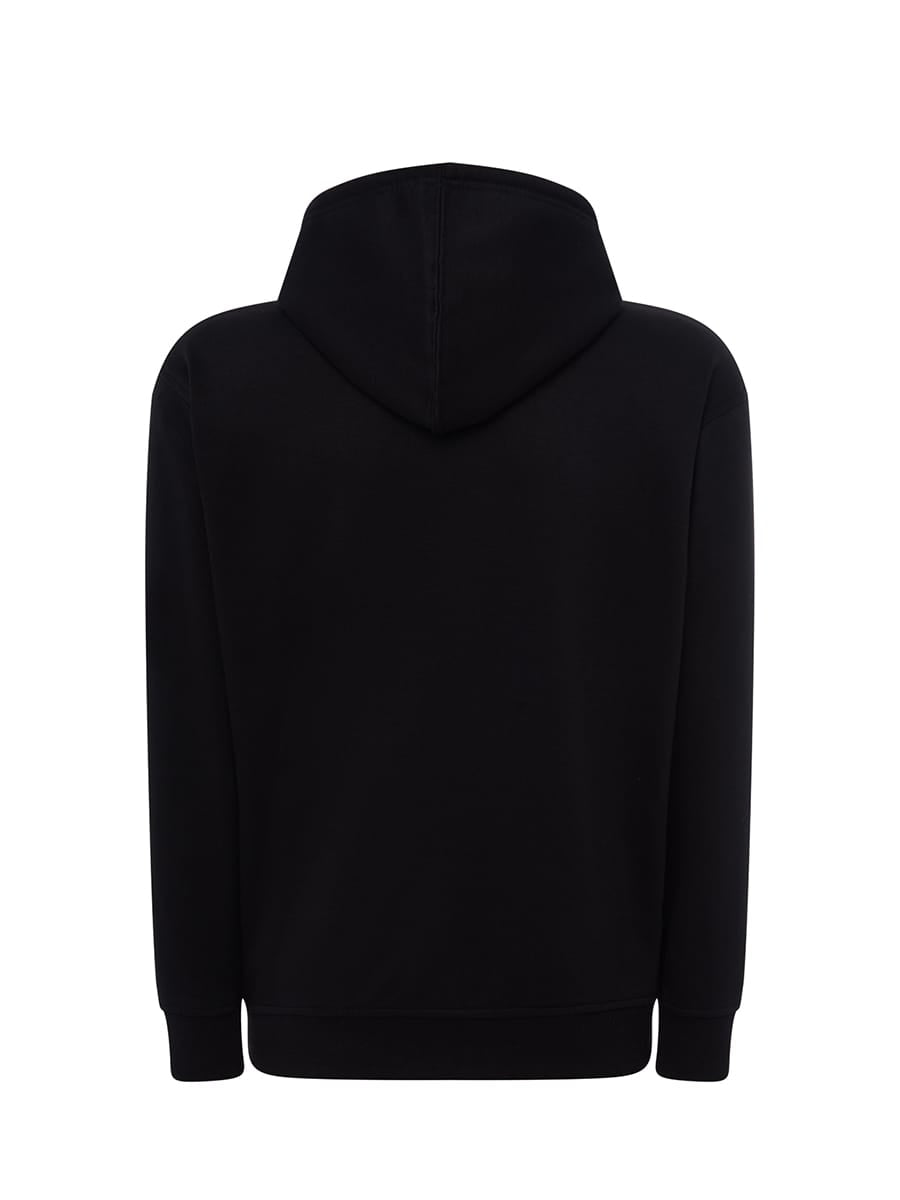 Felpa zip e cappuccio