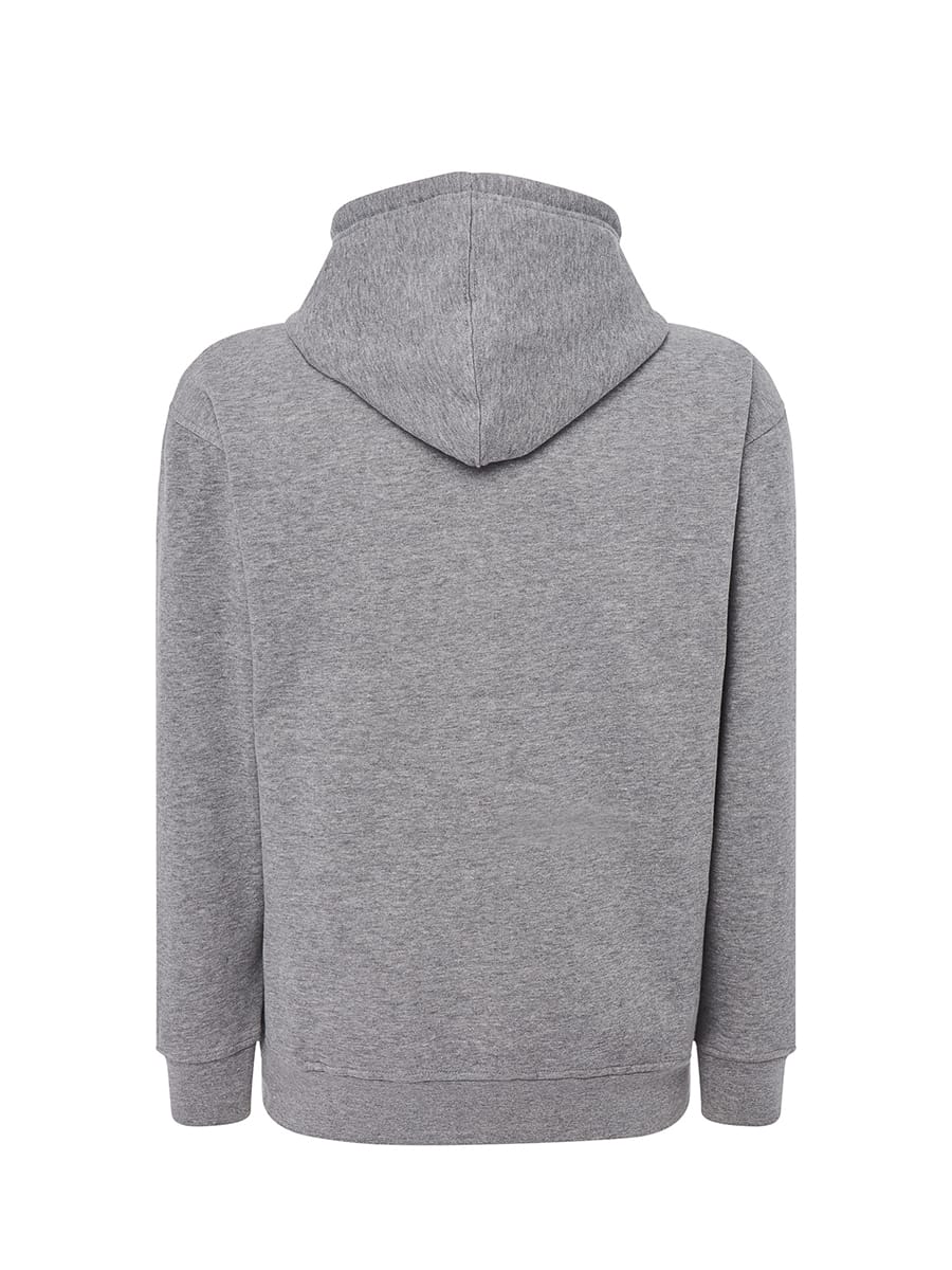 Felpa zip e cappuccio